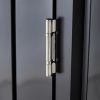 Metal Firewood Storage Shed - Decindoor