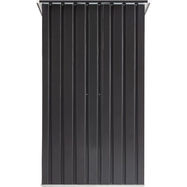 Metal Firewood Storage Shed - Decindoor
