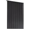 Metal Firewood Storage Shed - Decindoor