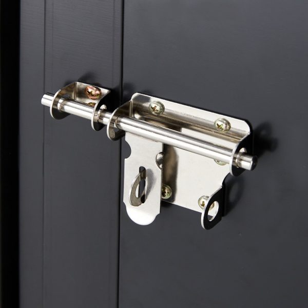 Metal Firewood Storage Shed - Decindoor