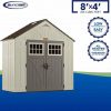 Suncast BMS8400D “4 x 8” Tremont Storage Shed - Decindoor