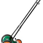 ULM Center GreenEdge 20” Manual Push Reel Lawn Mower – 5 Precision Blade Classic Mower for Smooth Lawn Cutting, Lightweight Hand Push Grass Cutter - Decindoor