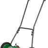ULM Center GreenEdge 20” Manual Push Reel Lawn Mower – 5 Precision Blade Classic Mower for Smooth Lawn Cutting, Lightweight Hand Push Grass Cutter - Decindoor