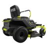 Ryobi 42 - Inch 48V 100 Ah Battery Electric Zero Turn Riding Lawn Mower - Decindoor
