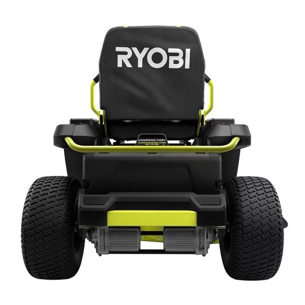 Ryobi 42 - Inch 48V 100 Ah Battery Electric Zero Turn Riding Lawn Mower - Decindoor