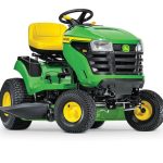 John Deere S100 42 - Inch 17.5 HP Gas Riding Lawn Tractor Hydrostatic Transmission - Decindoor