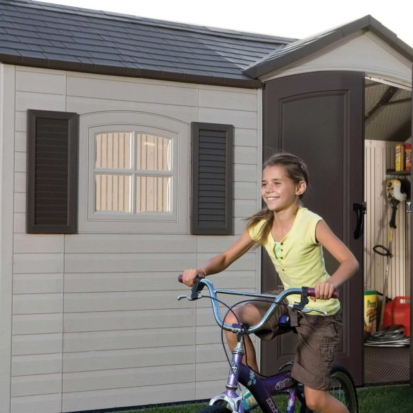 Heartland Coronado 12 - ft x 8 - ft Gable Engineered Wood Storage Shed with Floor Included - Decindoor